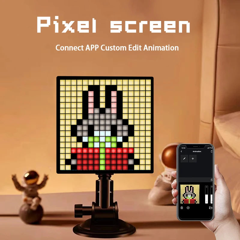 Doodad Co. RGB Pixel Art Display — App-Controlled Custom Animation Panel