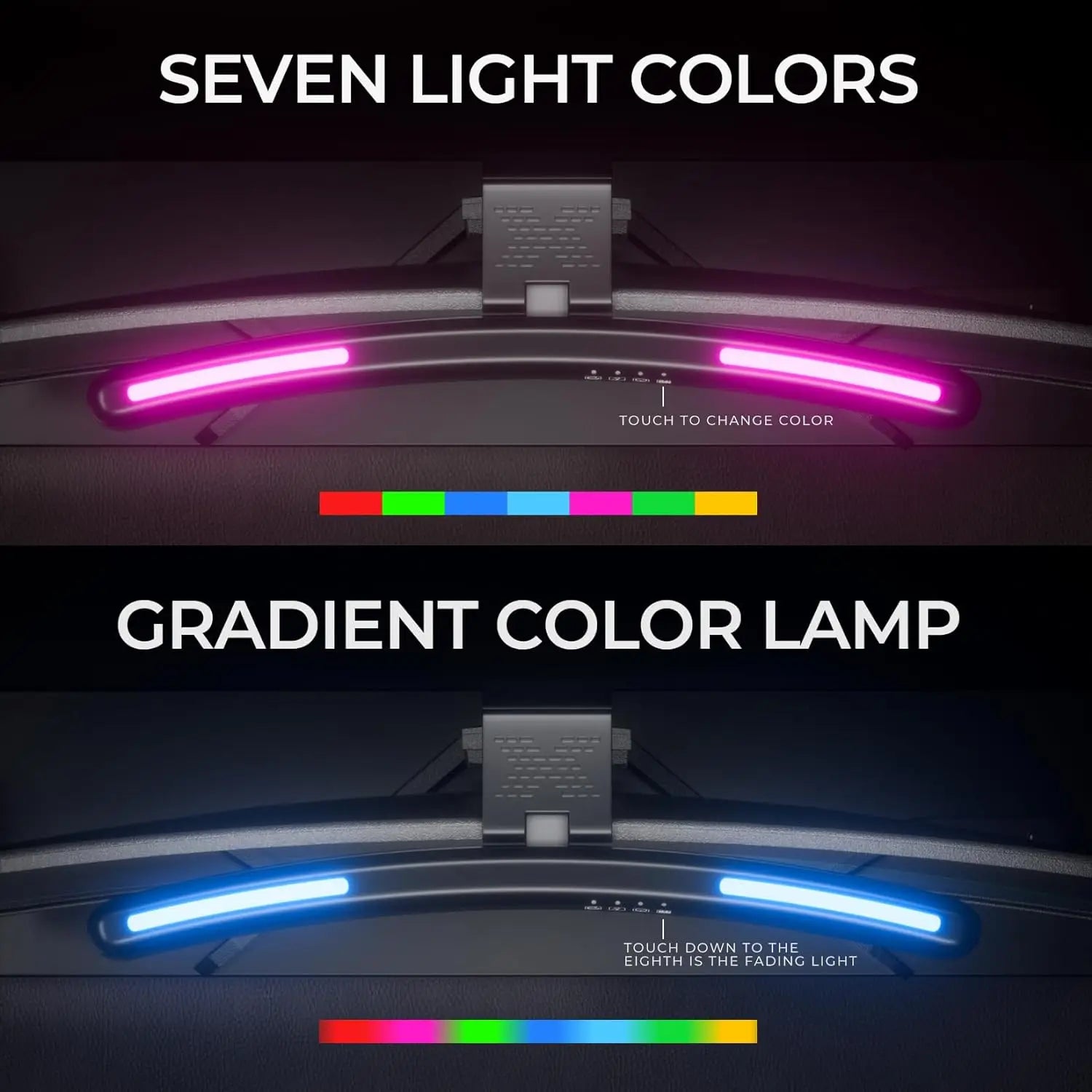 Doodad Co. Monitor Light Bar — Eye-Care RGB Screen Lamp