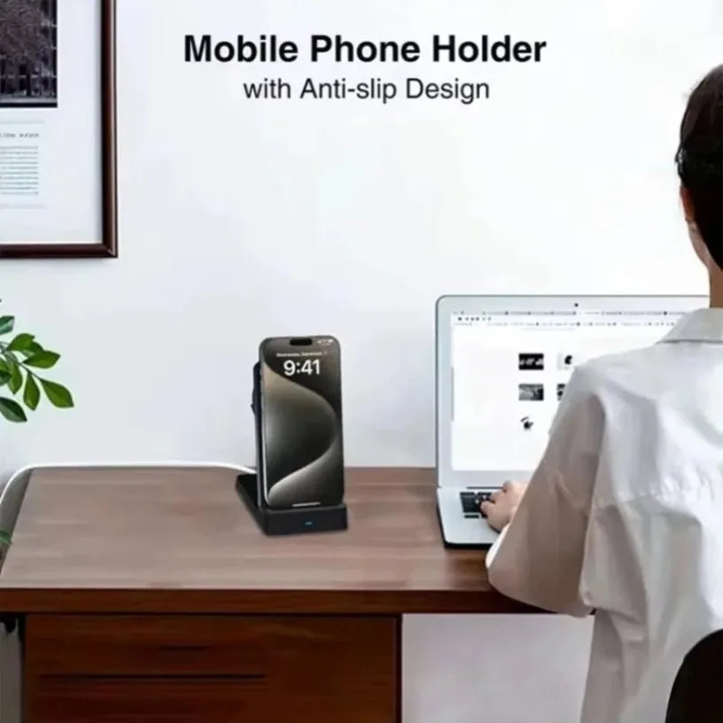 Doodad Co. Foldable MagSafe Wireless Charger Stand — 15W Fast Charging