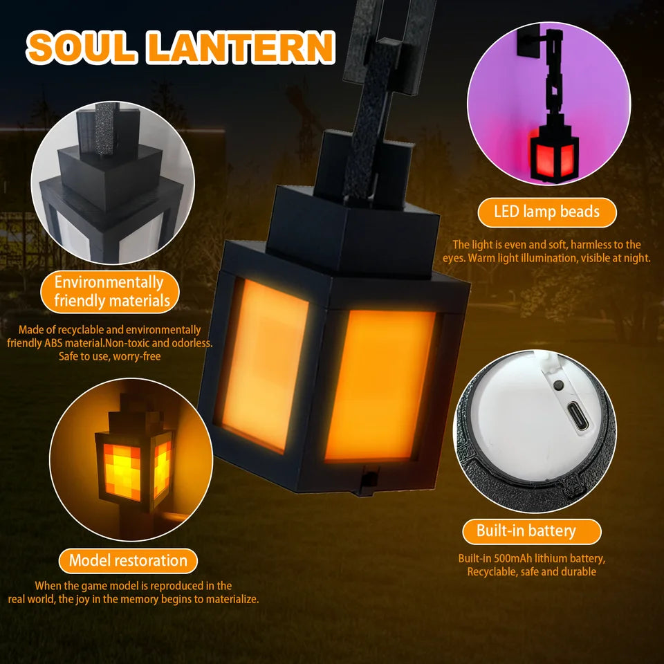 Doodad Co. Pixel Lantern Mood Light