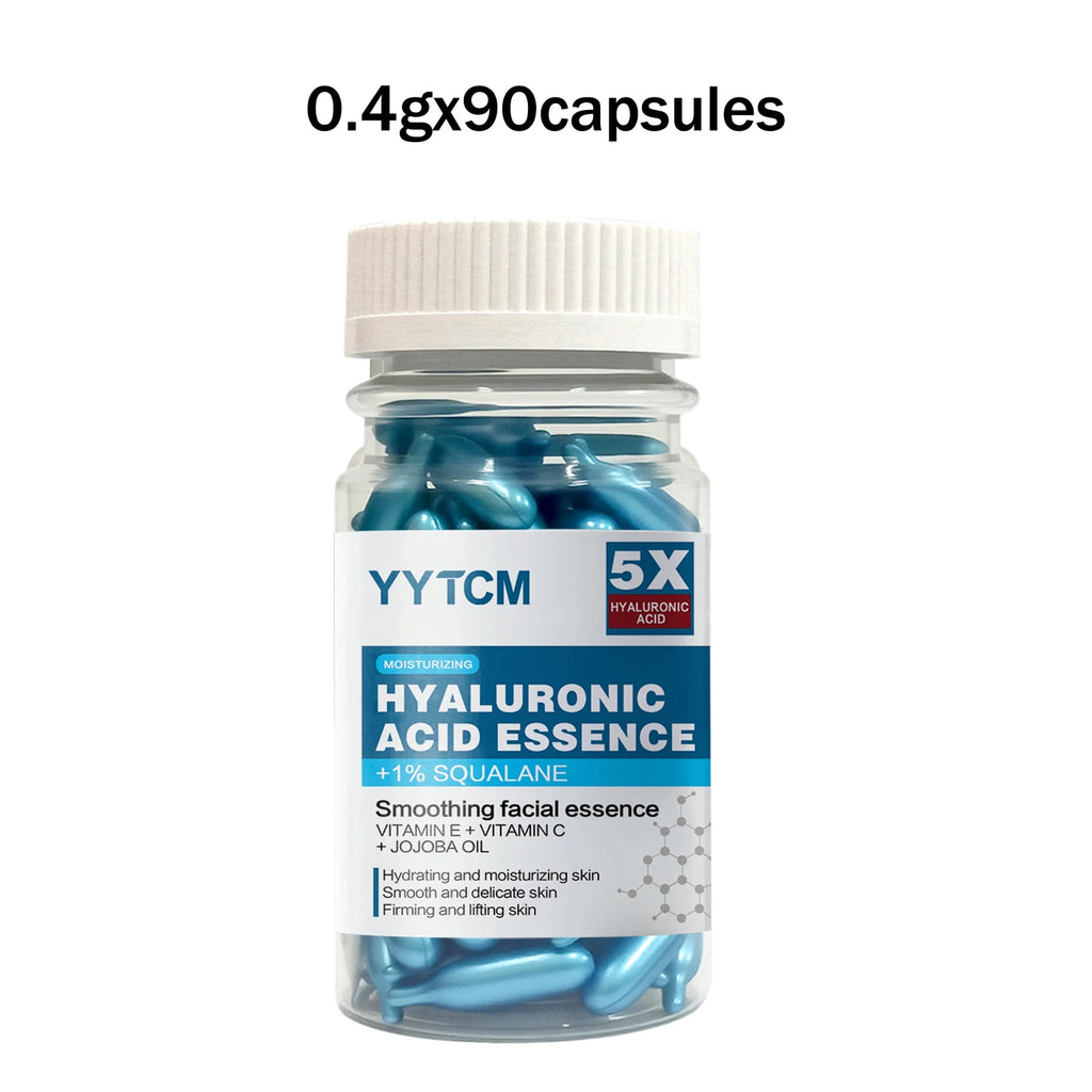 Doodad Co. Hyaluronic Acid Essence Capsules — Deep Moisturizing, 30-Capsule Pack