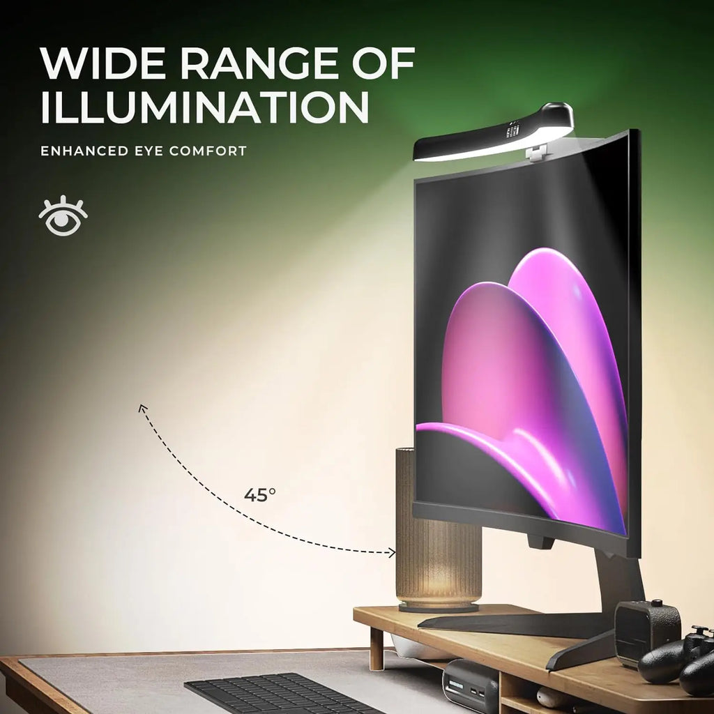Doodad Co. Monitor Light Bar — Eye-Care RGB Screen Lamp