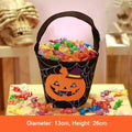 Doodad Co. Kids Trick-or-Treat Bucket Bag — Portable Candy Basket, Halloween Party Must-Have