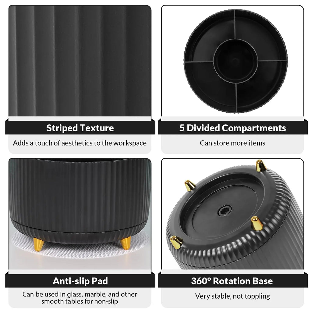 Doodad Co. 360° Rotating Desk Organizer