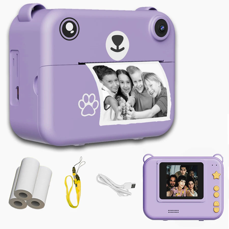 Doodad Co. Kids Instant Print Camera — 1080P HD, Built-In Printer