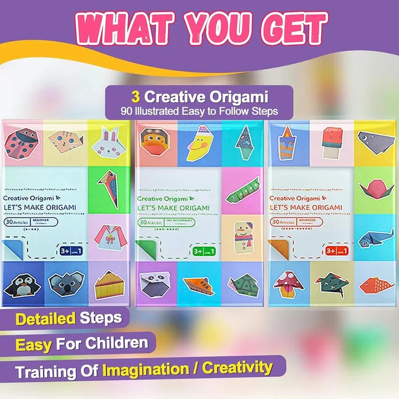 Doodad Co. Origami Craft Kit — Beginner-Friendly, With Guide Book