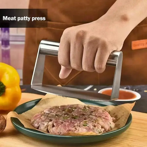 Doodad Co. Burger Patty Press — Stainless Steel, Uniform Shaping