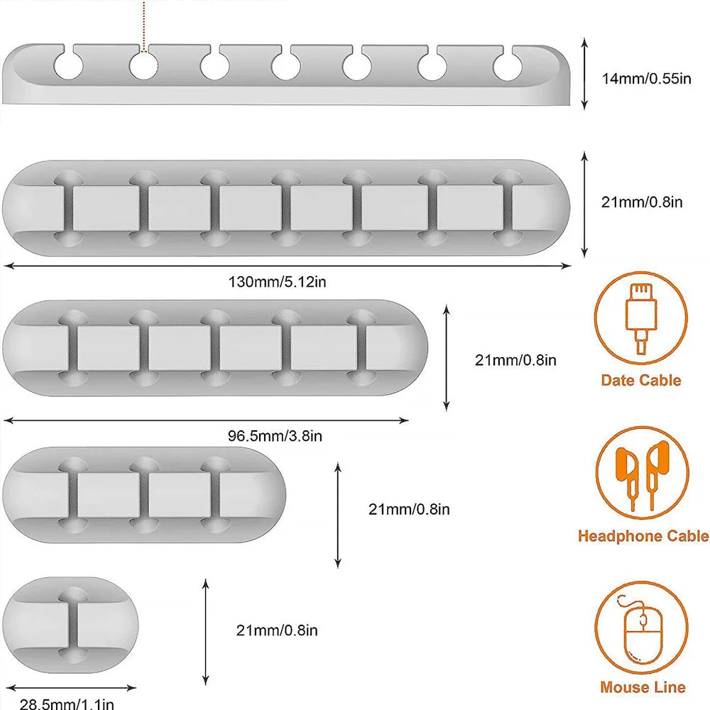 Doodad Co. Adhesive Cable Clips