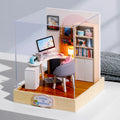 Doodad Co. DIY Dollhouse Kit — 3D Wooden Puzzle, Miniature Build