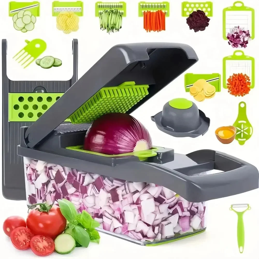 Doodad Co. 14-in-1 Multifunctional Vegetable Chopper