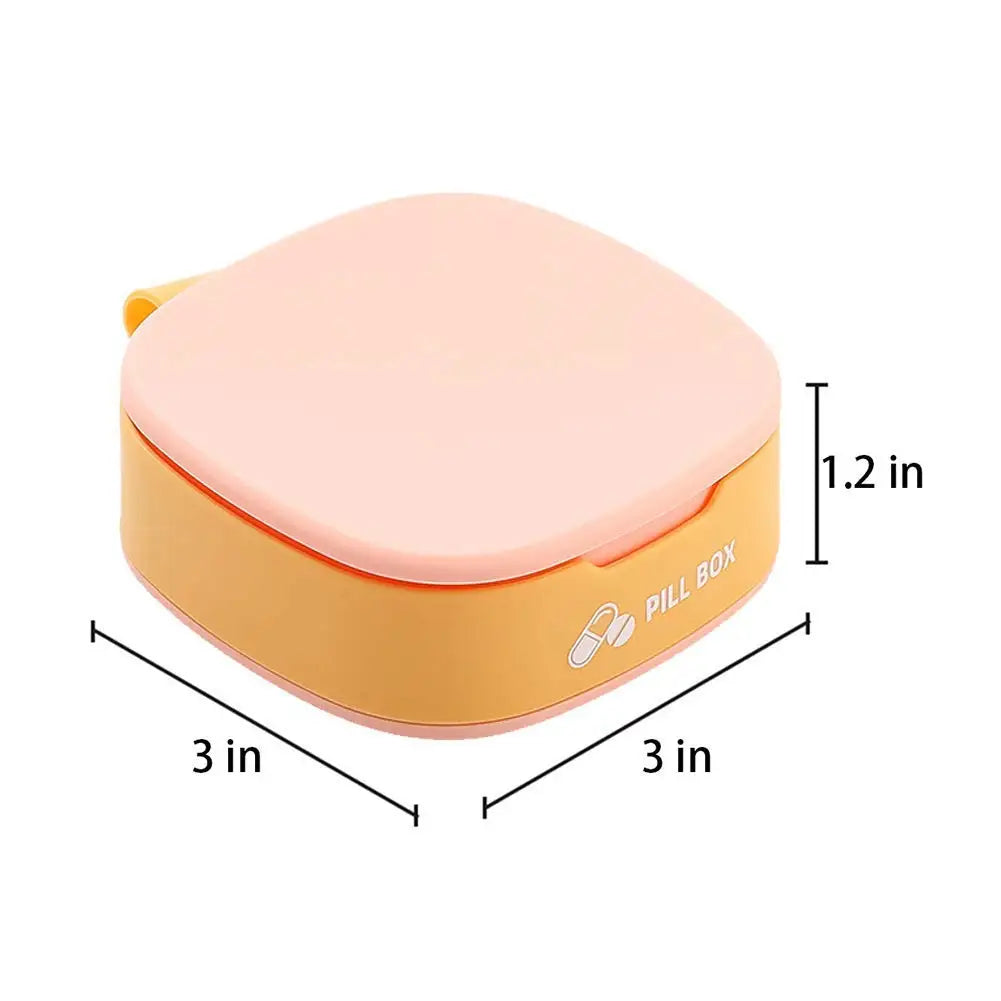 Doodad Co. 7-Day Travel Pill Organizer (2pc)