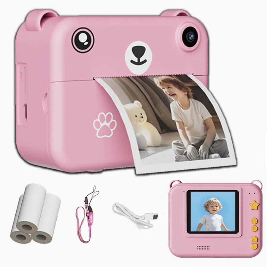 Doodad Co. Kids Instant Print Camera — 1080P HD, Built-In Printer