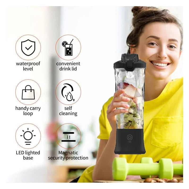 Doodad Co. Portable Blender — Self-Cleaning, 20oz Cup