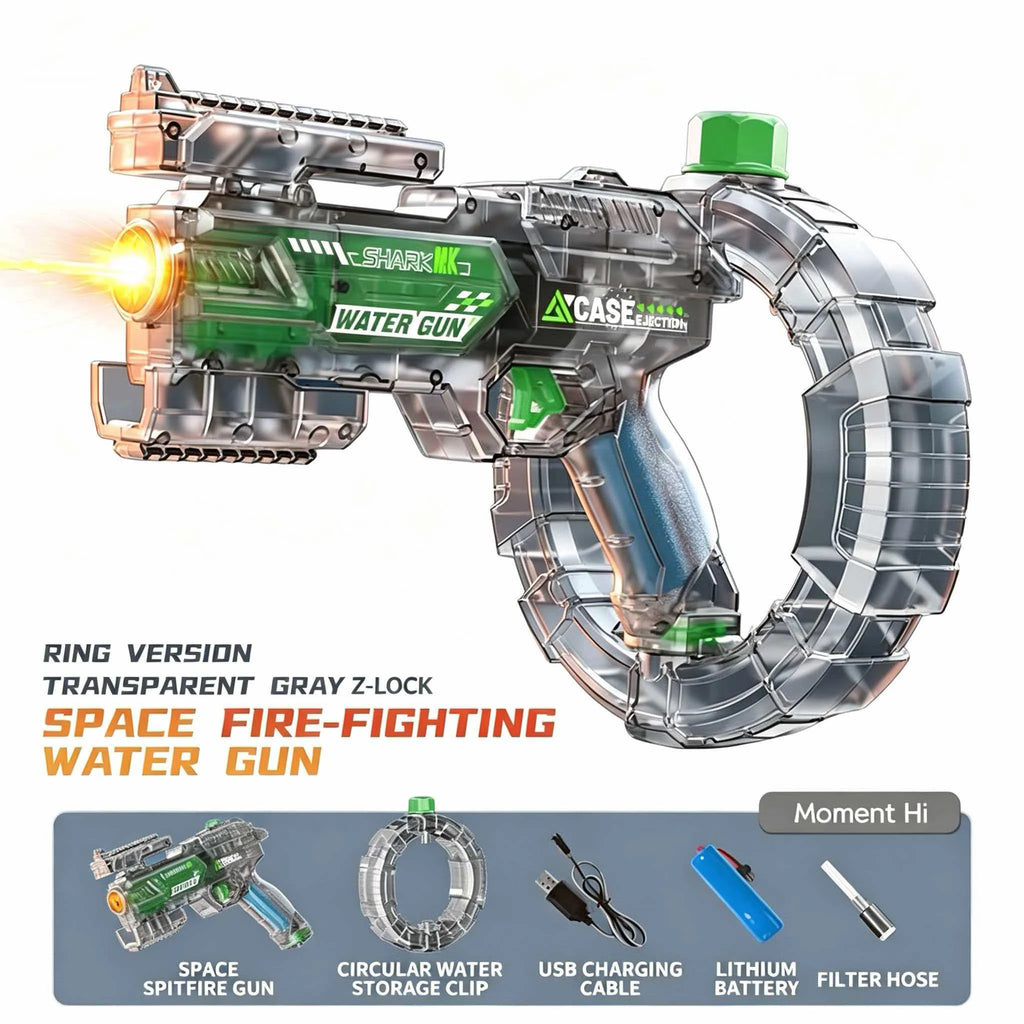 Doodad Co. Electric Water Gun — Automatic, Light-Up Effects