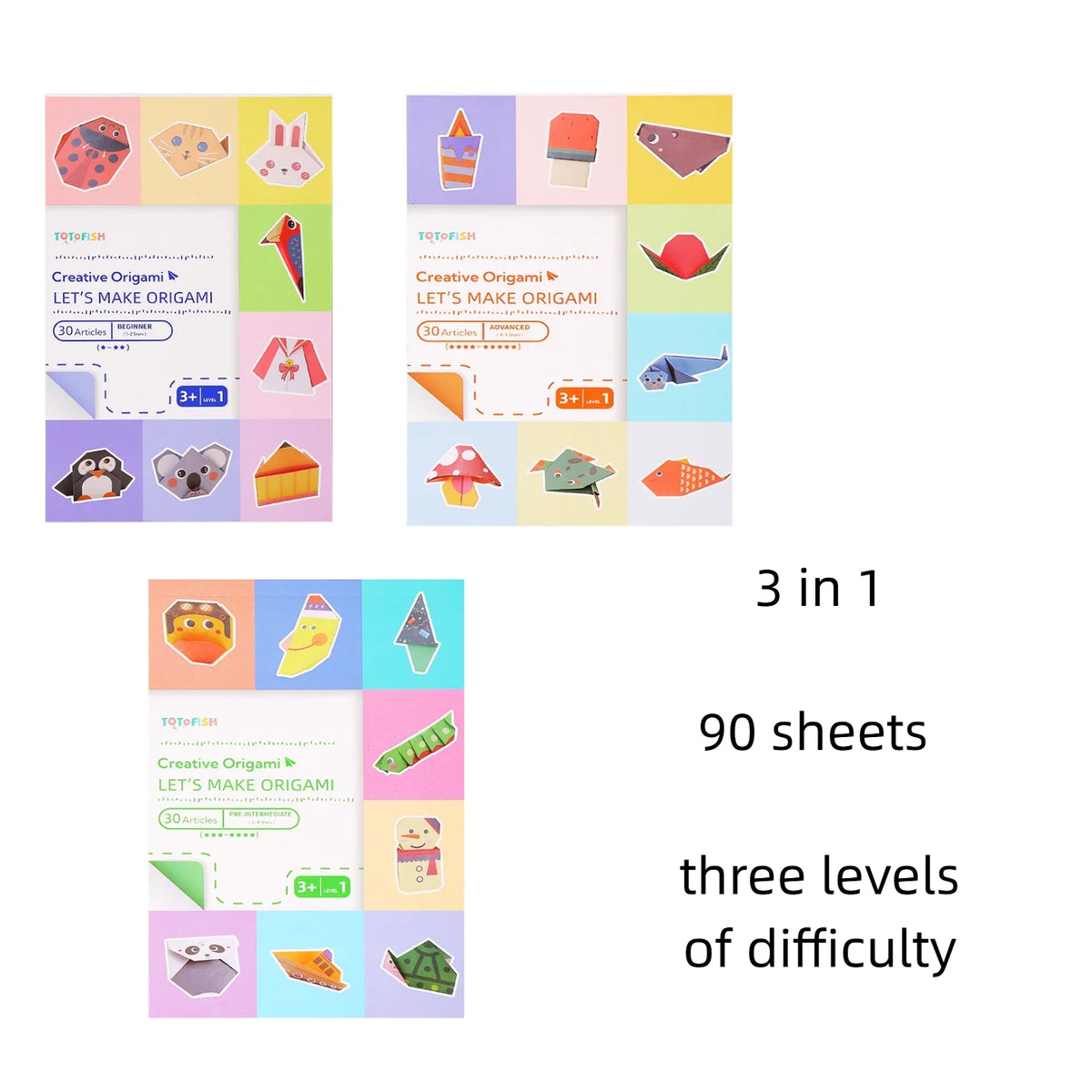 Doodad Co. Origami Craft Kit — Beginner-Friendly, With Guide Book