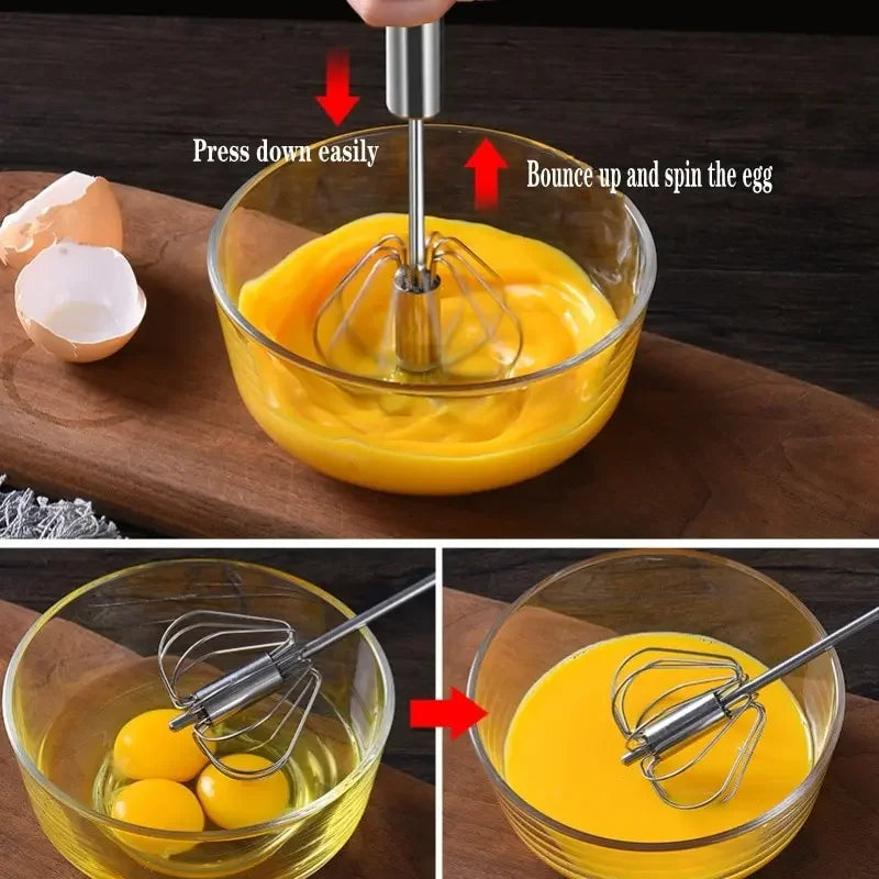 Doodad Co. Semi-Automatic Rotary Whisk