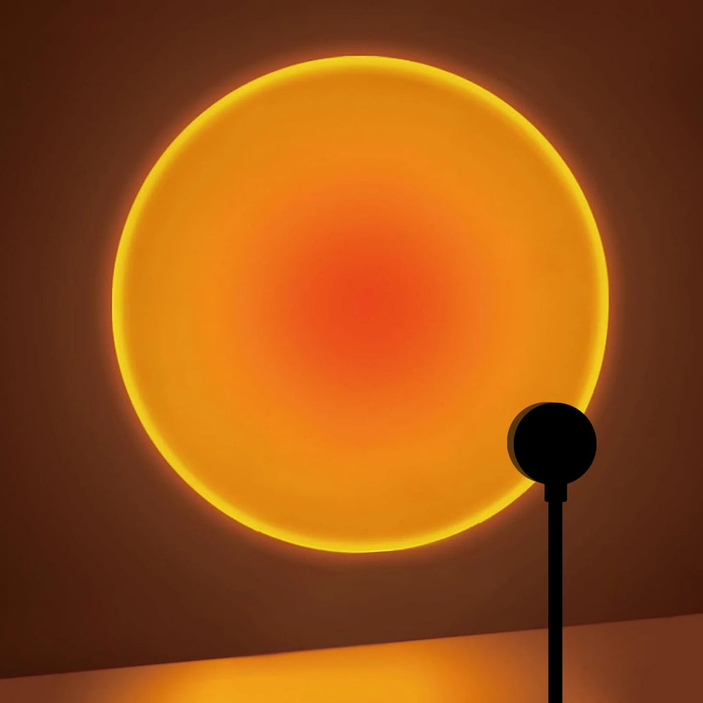 Doodad Co. Sunset Projection Lamp — Rotatable Ambient Light