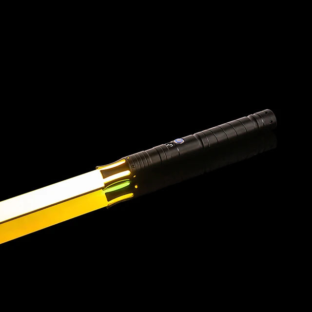 Doodad Co. LED Lightsaber Toy — RGB Color-Changing, Metal Handle