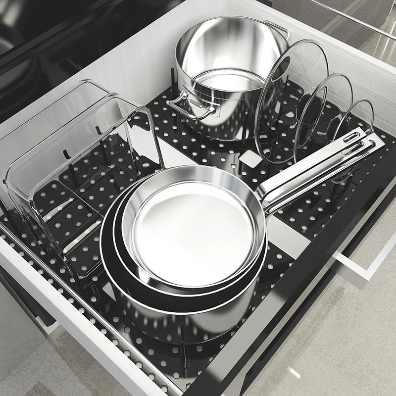 Doodad Co. Telescopic Dish Rack — Adjustable, Drainage Design