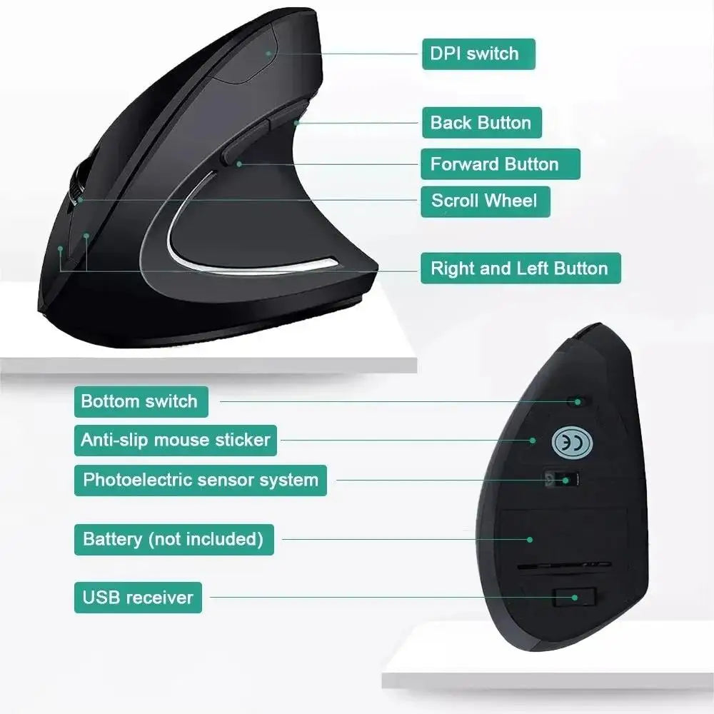 Doodad Co. Ergonomic Vertical Mouse