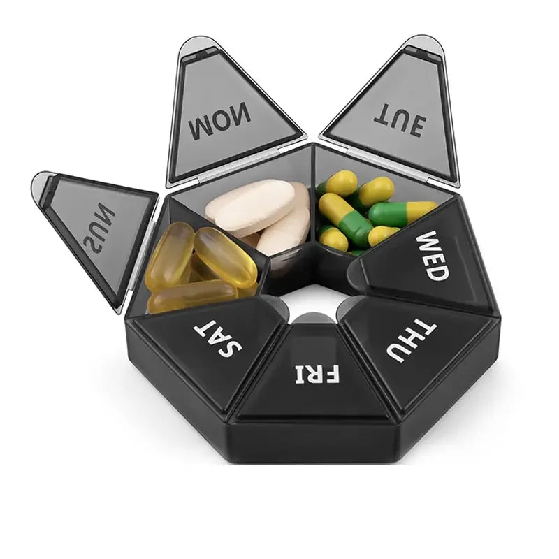 Doodad Co. 7-Day Travel Pill Organizer (2pc)