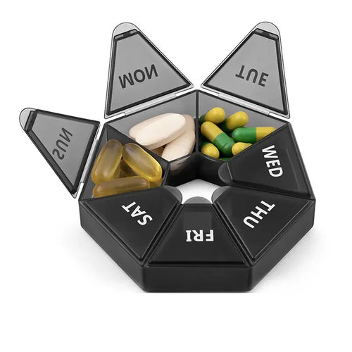 Doodad Co. 7-Day Travel Pill Organizer (2pc)