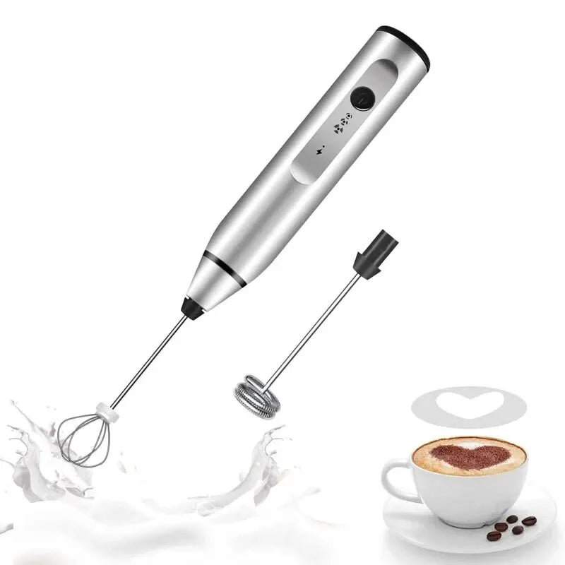 Doodad Co. Handheld Milk Frother — USB Rechargeable, Multi-Use Whisk
