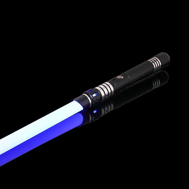 Doodad Co. LED Lightsaber Toy — RGB Color-Changing, Metal Handle
