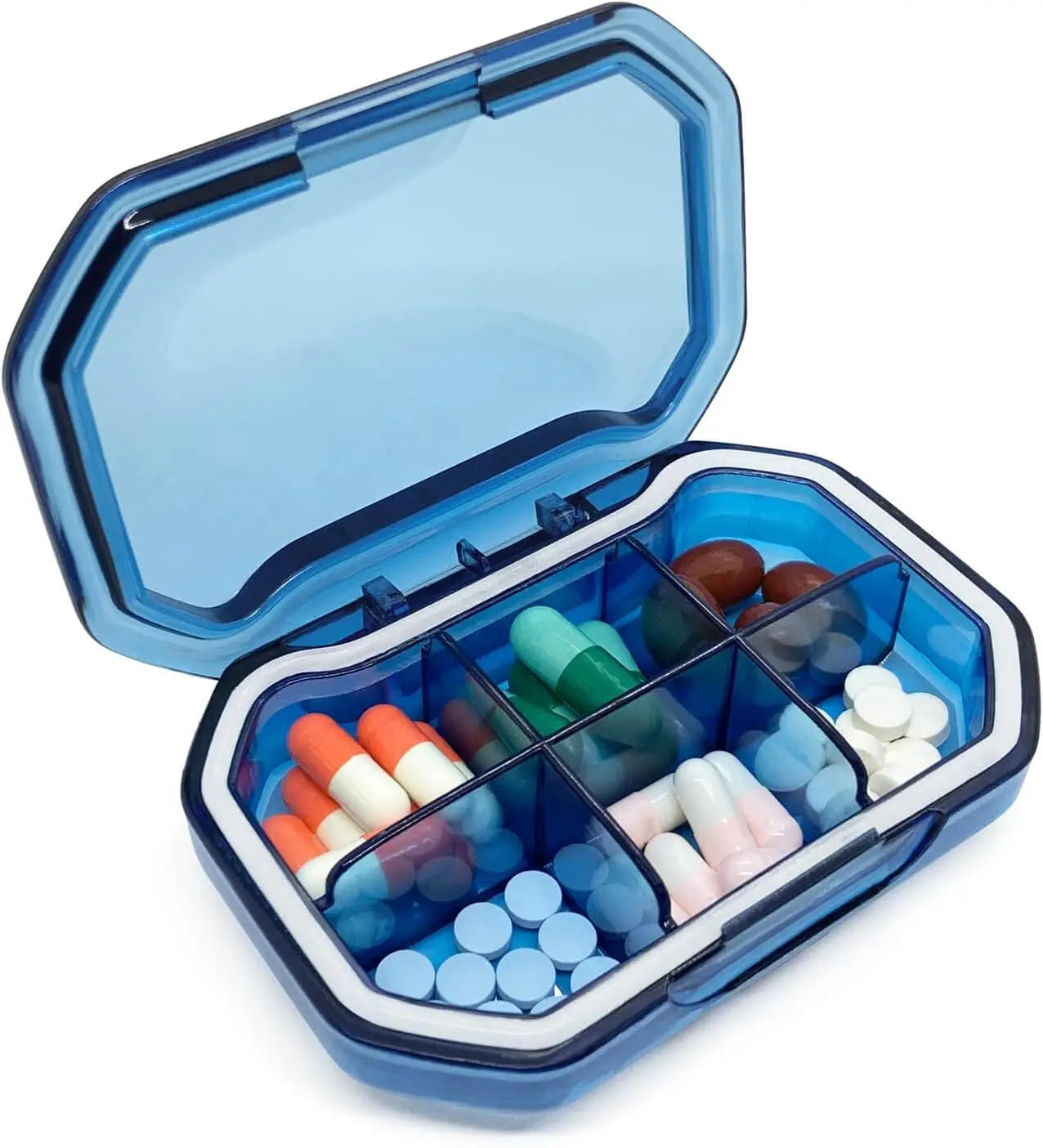 Doodad Co. 7-Day Travel Pill Organizer (2pc)
