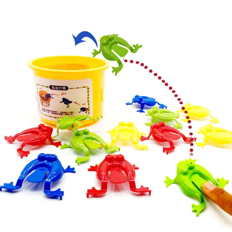Doodad Co. Jumping Frog Toys — Assorted Colors, Party Favor Set