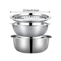 Doodad Co. 3-in-1 Mixing Bowl & Grater Set