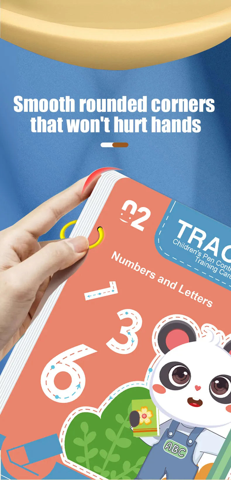 Doodad Co. Reusable Practice Book — Erasable Pen Included, 34 Pages