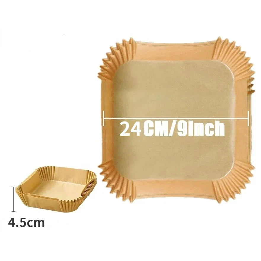 Doodad Co. Air Fryer Parchment Liners (50pk)