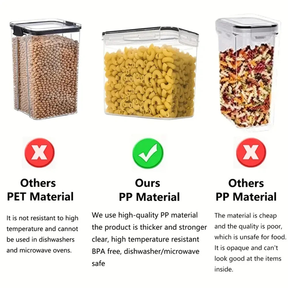 Doodad Co. Airtight Pantry Storage Set (7pc)