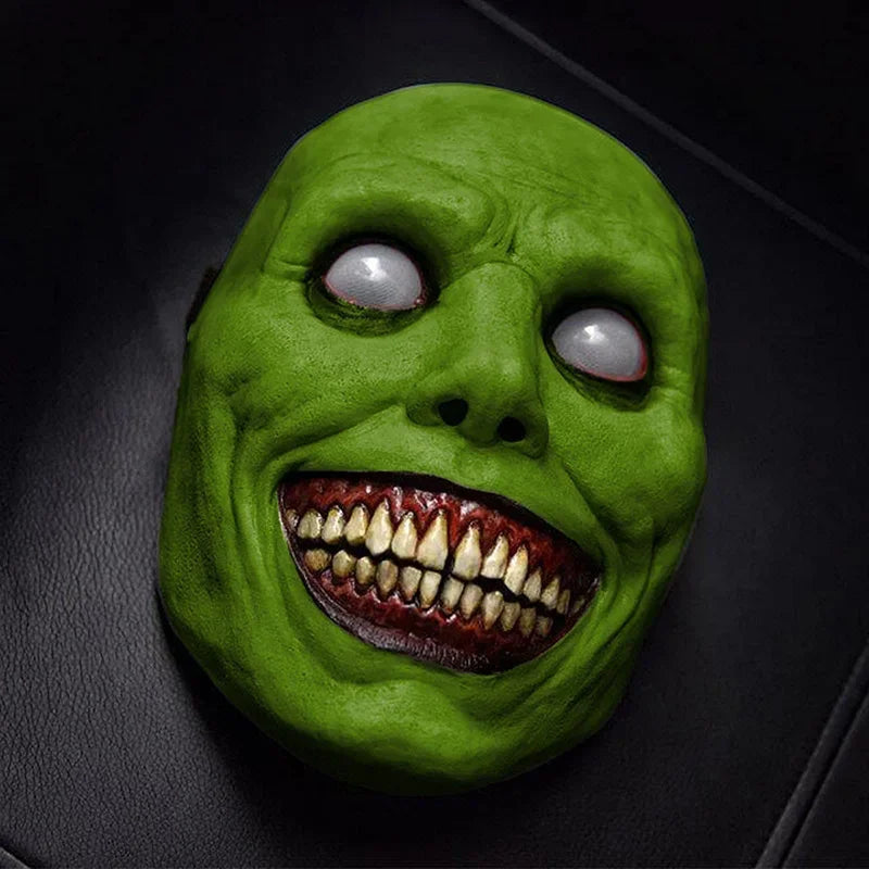 Doodad Co. Horror Full-Face Mask — Realistic Spooky Detail, Haunted House Ready