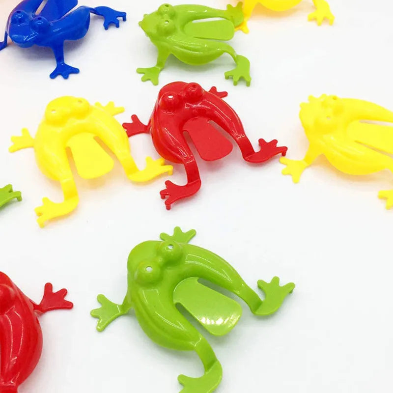 Doodad Co. Jumping Frog Toys — Assorted Colors, Party Favor Set