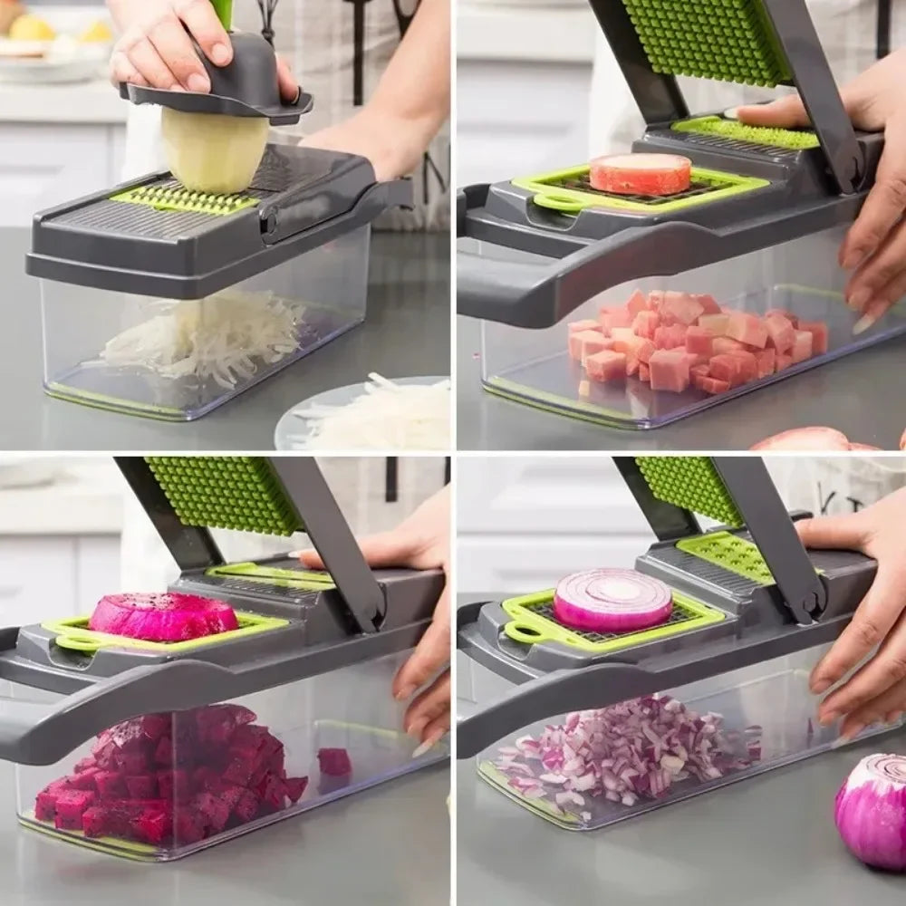 Doodad Co. 14-in-1 Multifunctional Vegetable Chopper