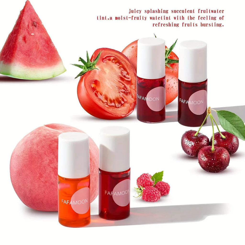 Doodad Co. Fruity Lip Tint Set — Waterproof, 4-Color Set