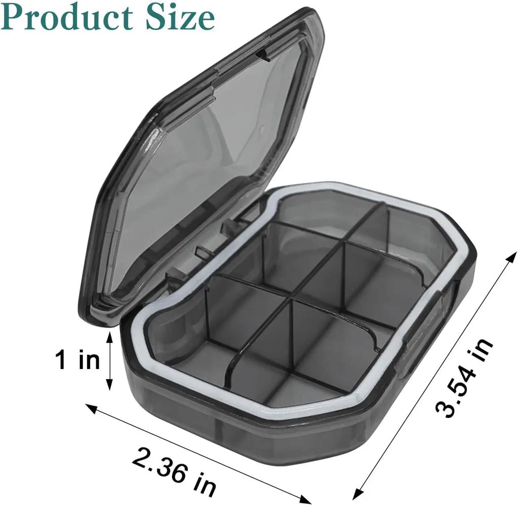 Doodad Co. 7-Day Travel Pill Organizer (2pc)