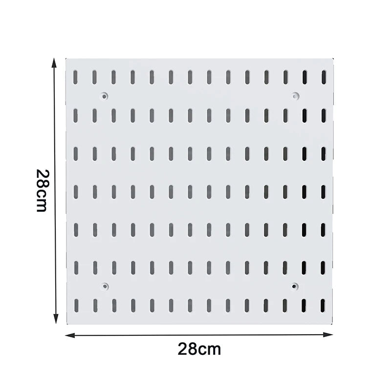 Doodad Co. DIY Pegboard Wall Shelf — Customizable, Hanging Display