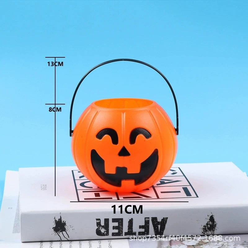 Doodad Co. Cauldron Candy Bowl — Iron Rack Stand, Trick-or-Treat Ready