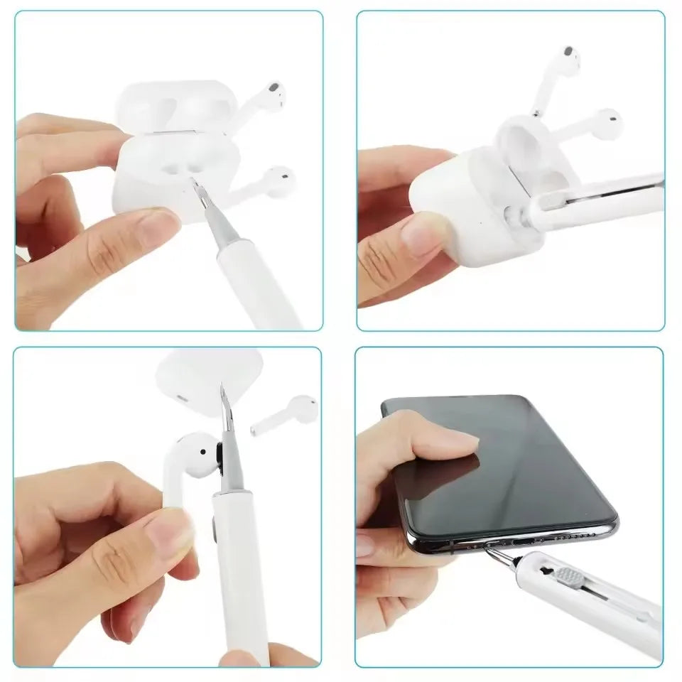 Doodad Co. Earbud Cleaning Pen — Multifunctional, Built-In Brush