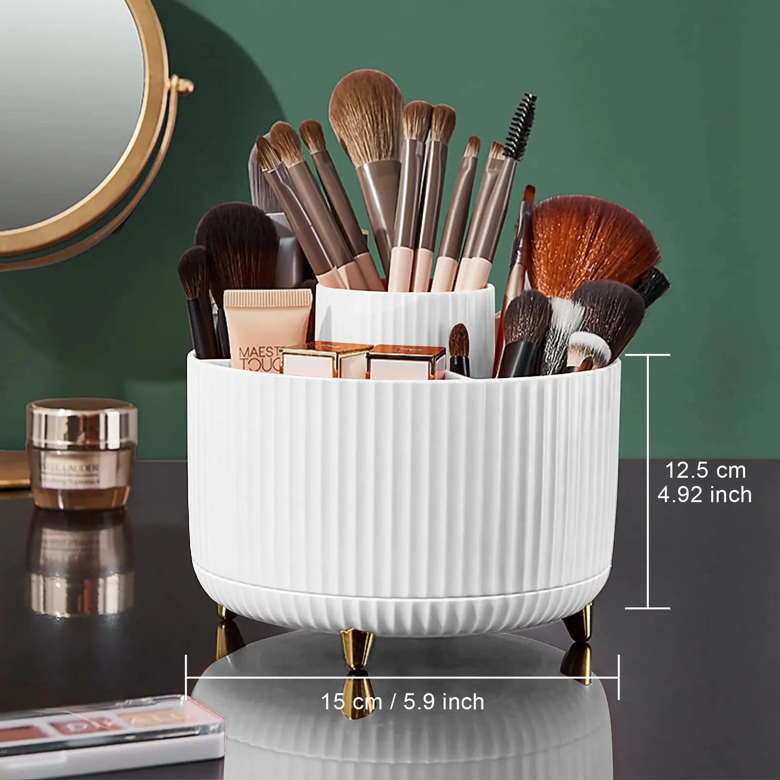 Doodad Co. 360° Rotating Desk Organizer