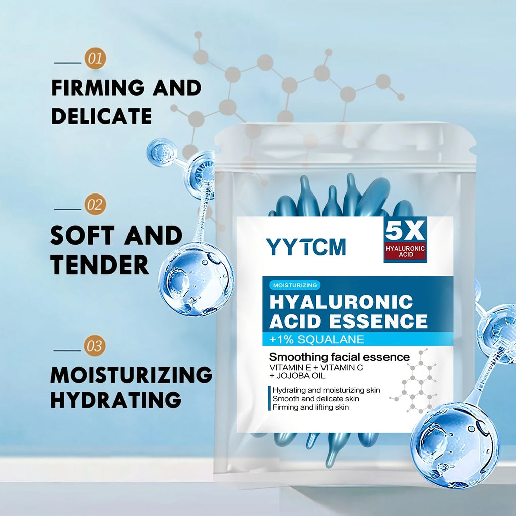 Doodad Co. Hyaluronic Acid Essence Capsules — Deep Moisturizing, 30-Capsule Pack
