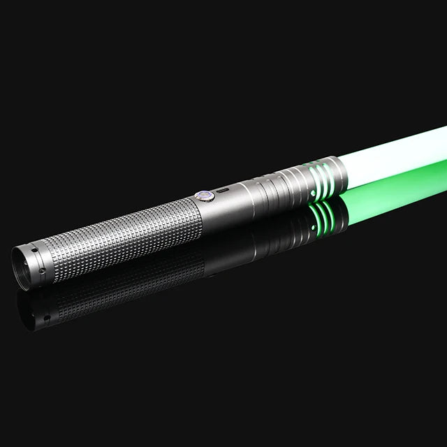 Doodad Co. LED Lightsaber Toy — RGB Color-Changing, Metal Handle