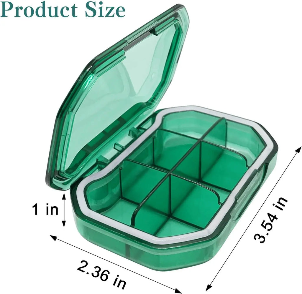 Doodad Co. 7-Day Travel Pill Organizer (2pc)
