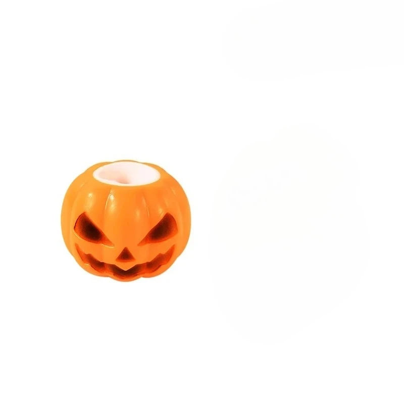Doodad Co. Pumpkin Ghost Squeeze Pinch Toys — Silicone Stress Relief, Party Favors