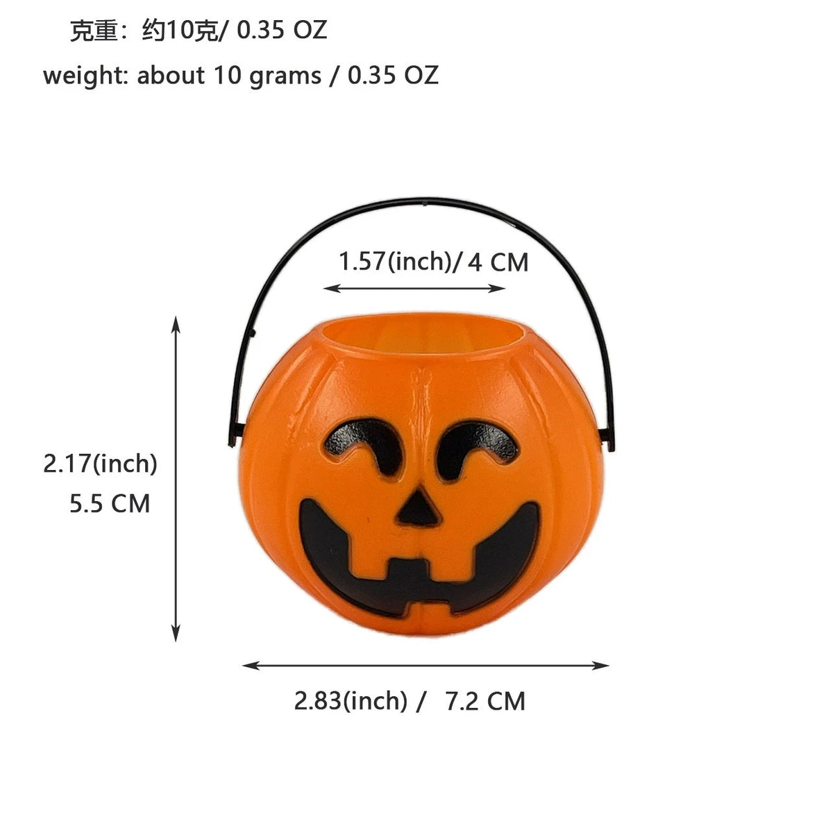 Doodad Co. Cauldron Candy Bowl — Iron Rack Stand, Trick-or-Treat Ready