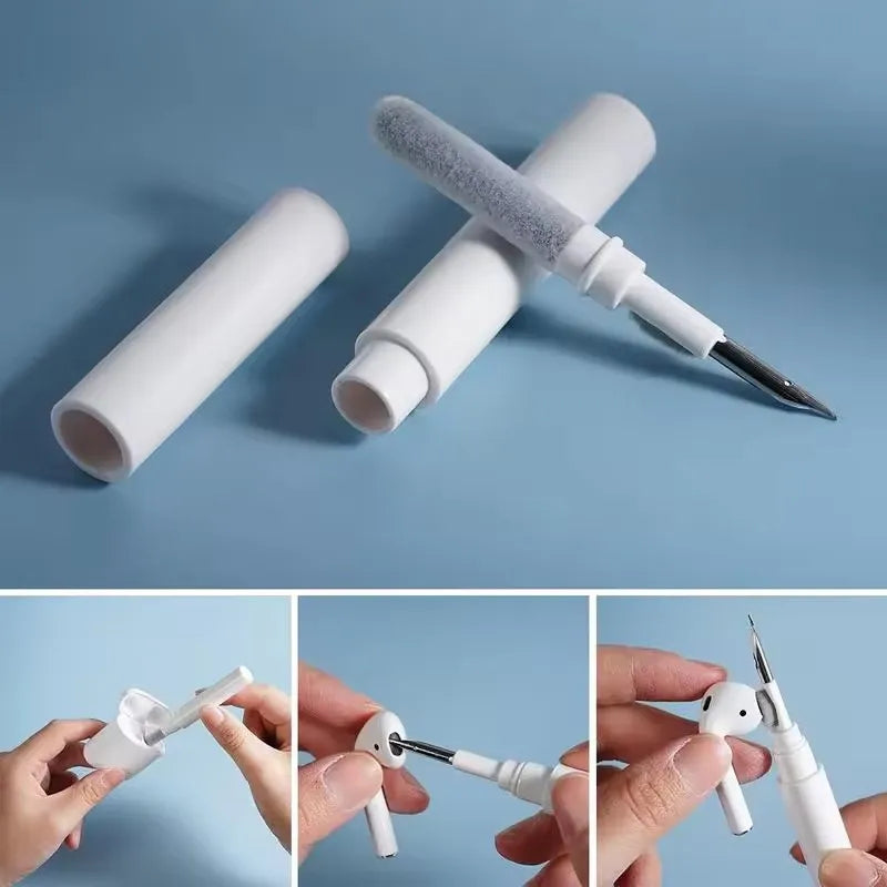 Doodad Co. Earbud Cleaning Pen — Multifunctional, Built-In Brush