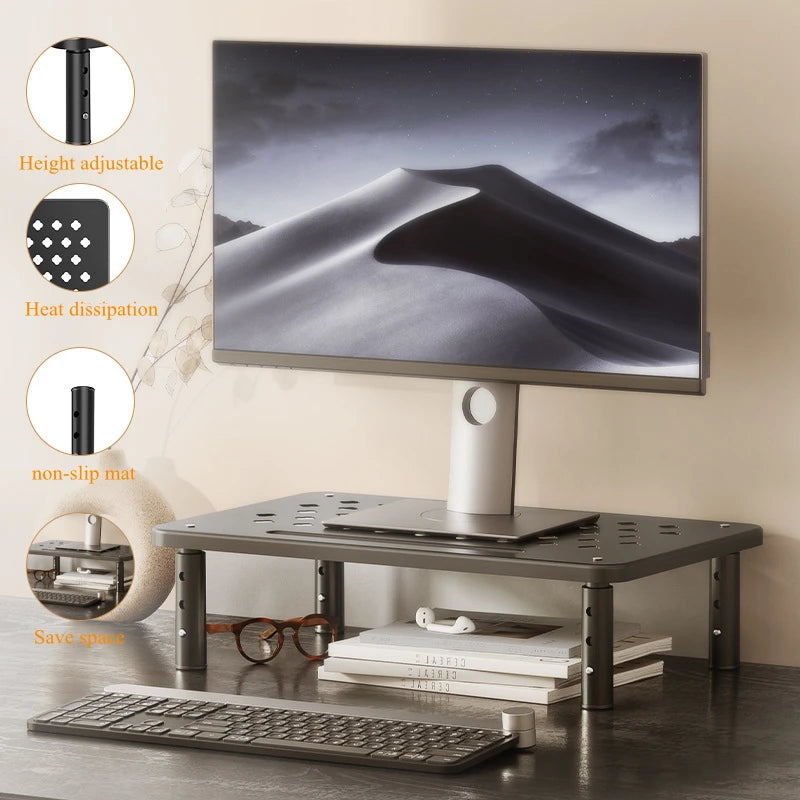 Doodad Co. Adjustable Monitor Stand Riser